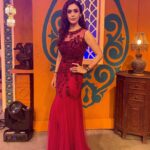 Hrishitaa Bhatt Instagram - Vibing in red 🌹 . . . . Styled by- @stylebyriyajn Assisted by - @moreprachi__ Outfit- @majesticbyjapnah Coordinated by - @moushumibanerji Makeup- @manish_kerekar Hair- @makeovrsbyritaa . . . . . . . #hrishitaabhatt #bollywoodactress #mumbaiinfluencer #mumbaiinstagrammers #mumbaidaily #mumbaigram #mumbaifashion  #bollywoodfashion #bollywoodstyle #indianactress #glitz #glamourous #ddnational #ddnationalrangoli