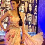 Hrishitaa Bhatt Instagram - Don't forget to watch #Rangoli Dharmendra and Sharmila Tagore special episode which airs on Sunday at 8 am & 7:30 pm and also on next saturday at 10pm Only on @ddnational @ddnationalrangoli . . Styled by- @stylebyriyajn Assisted by - @moreprachi__ Outfit- @arezuofficial Jewellery: @ShagnaOfficial  × @mediatribein Coordinated by - @moushumibanerji Makeup- @makeovrsbyritaa @manish_kerekar . . . #hrishitaabhatt #bollywoodactress #mumbaiinfluencer #mumbaiinstagrammers #mumbaidaily #mumbaigram #mumbaifashion  #bollywoodfashion #bollywoodstyle #indianactress #glitz #glamourous #ddnational #ddnationalrangoli