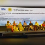 Hrishitaa Bhatt Instagram – During day 3 of #iffi2022 I had the honour to be on the Knowledge series panel as a steering committee member alongside some very accomplished people working in the media and entertainement industry. 

Also visited the #azadikaquest Bihar pavilion and met the team of #ExploreBihar
.
.
.
.
Styled by- @stylebyriyajn 
Outfit- @ankurjofficial
Jewellery – @the_jewel_gallery
MUAH- @naazz0786
Coordinated by- @moushumibanerji
.
.
.
.
.
.
.
.
.
.
.
#hrishithabhatt  #filmfestival  #bollywoodstar #bollywoodfashion #bollywoodactress #iffi #iffigoa #iffi2022 #bollywoodmovie #bollywoodfilm #filmfestival #redcarpet #redcarpetstyle #redcarpetlook  #iffi53goa #IFFI53
