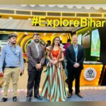 Hrishitaa Bhatt Instagram – During day 3 of #iffi2022 I had the honour to be on the Knowledge series panel as a steering committee member alongside some very accomplished people working in the media and entertainement industry. 

Also visited the #azadikaquest Bihar pavilion and met the team of #ExploreBihar
.
.
.
.
Styled by- @stylebyriyajn 
Outfit- @ankurjofficial
Jewellery – @the_jewel_gallery
MUAH- @naazz0786
Coordinated by- @moushumibanerji
.
.
.
.
.
.
.
.
.
.
.
#hrishithabhatt  #filmfestival  #bollywoodstar #bollywoodfashion #bollywoodactress #iffi #iffigoa #iffi2022 #bollywoodmovie #bollywoodfilm #filmfestival #redcarpet #redcarpetstyle #redcarpetlook  #iffi53goa #IFFI53