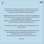 Hussain Dalal Instagram – Allah rehem kare ! Ask your friends if they’re okay. Ask your employees if they’re okay. Don’t cut salaries. Increase them if you can. Some people need oxygen, help them. Everybody needs food. Feed them. Share. Love. Ab nafrat nahi… sirf mohabbat aur dua. Filme toh banti aur lagti rahengi.. #toofan  @faroutakhtar @rakeyshommehra @mrunalthakur @excelmovies @romppictures @shankarehsaanloy @primevideoin