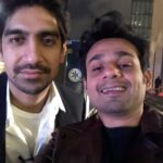 Hussain Dalal Instagram - Happy Baba ka budday divas to all ! Ayan baba is my friend , philosopher , guide, guru, Chintu , bablooo , Bittu ! Everything ! 😅 Best guy. Best teacher. Best film maker. Thank you for being in our lives and spreading so much light and so much wisdom ♥️Happy birthday ayan. May your light shine brighter than the stars. Janamdin mubarak mere dost. #baba #brahmāstra #brahmastra #happybirthday @ayan_mukerji PS : last photo of me touching baba’s charan is clicked by ace photographer #ranbirkapoor