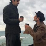 Hussain Dalal Instagram - Happy Baba ka budday divas to all ! Ayan baba is my friend , philosopher , guide, guru, Chintu , bablooo , Bittu ! Everything ! 😅 Best guy. Best teacher. Best film maker. Thank you for being in our lives and spreading so much light and so much wisdom ♥️Happy birthday ayan. May your light shine brighter than the stars. Janamdin mubarak mere dost. #baba #brahmāstra #brahmastra #happybirthday @ayan_mukerji PS : last photo of me touching baba’s charan is clicked by ace photographer #ranbirkapoor
