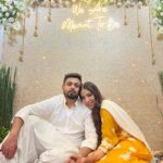 Hussain Dalal Instagram - My management said there wasn’t enough engagement on my page. So… here it is :) Zeebie, thank you for saying yes ♥️ @zeebamiraie @bibizeebamiraie #alhamdolillah #justengaged💍 #foreverbeginsnow #mashaallah