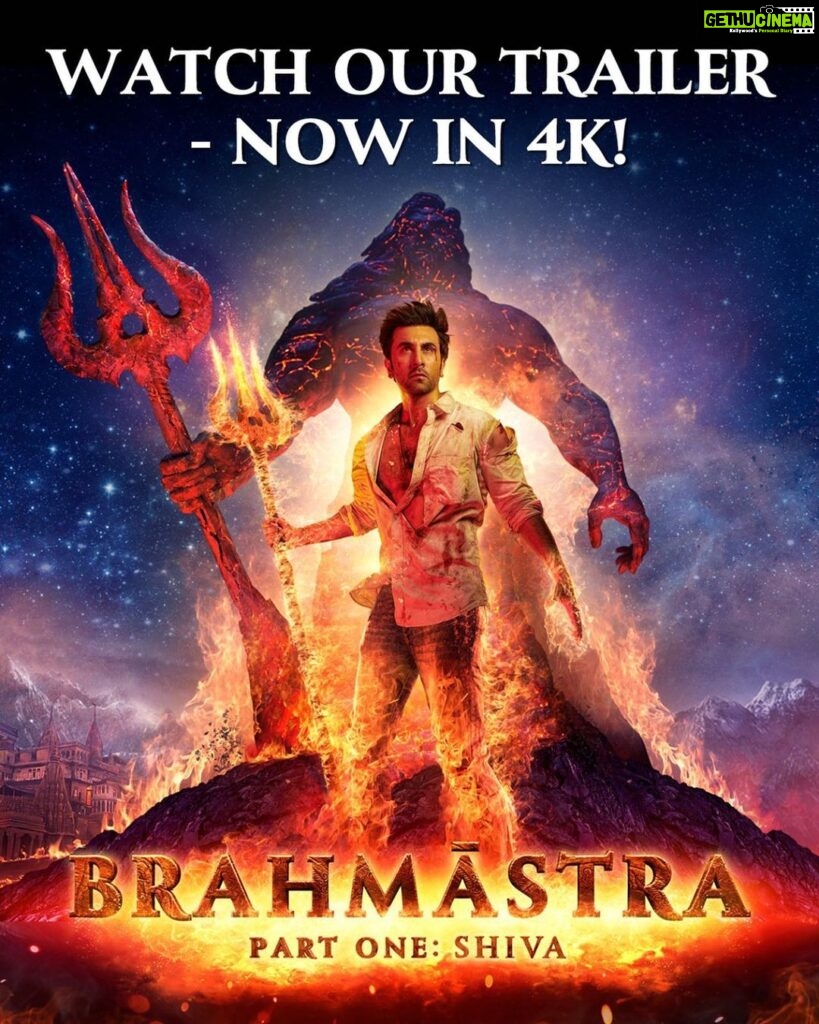Hussain Dalal Instagram - BRAHMĀSTRA - 4K Here it is - live the world of #Brahmāstra in 4k !!! ❤️❤️❤️ https://youtu.be/ZJotU5eq0Ys
