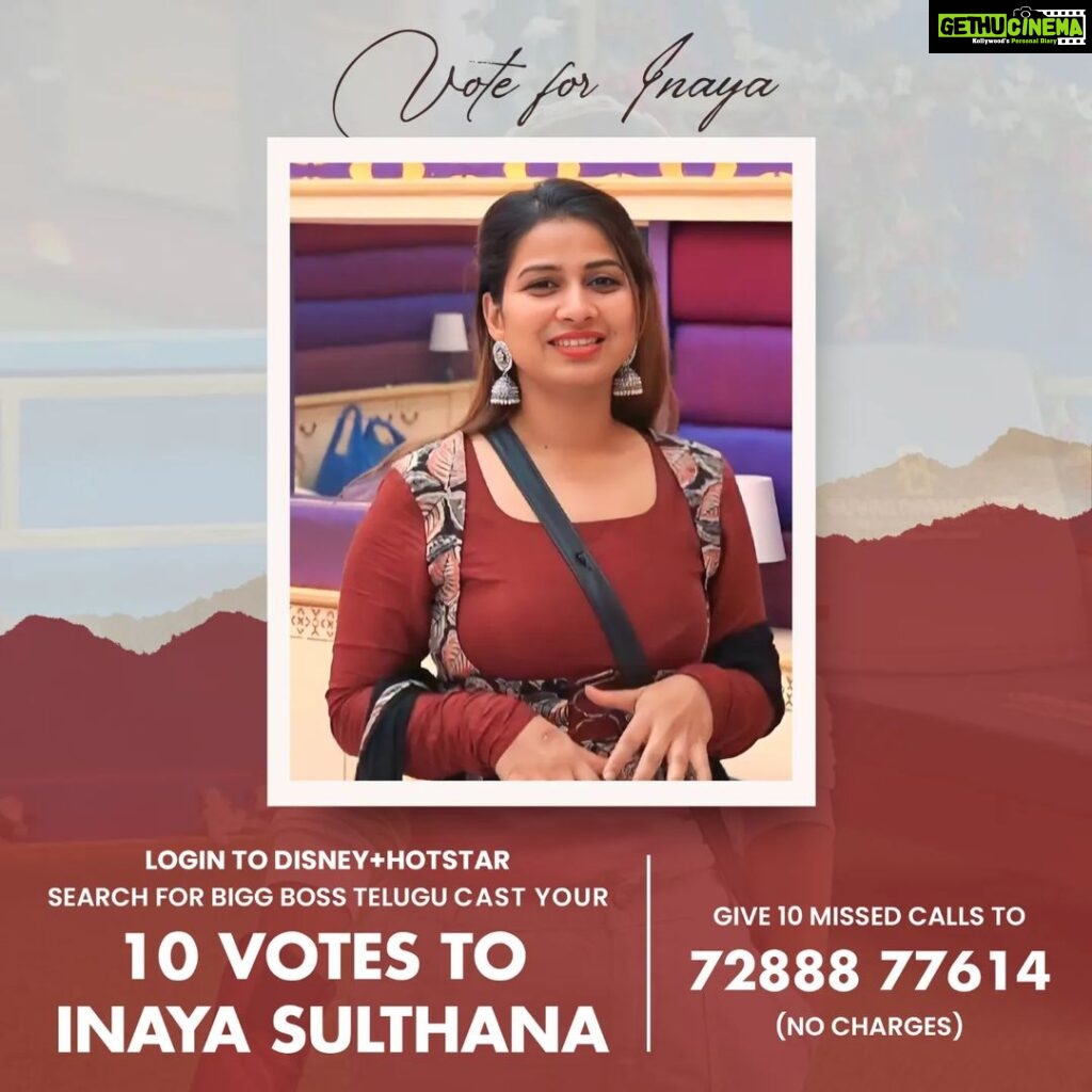 Inaya Sultana Instagram - Support INAYA SULTHANA Styled by : @styled_by_aparnamorampudi Dress Courtesy: @harithag_reddy Login to Disney + Hotstar APP Search for BIGG BOSS CAST YOUR VOTE FOR INAYA SULTHANA (10 Votes) Give 10 missed calls to 72888 77614 #inaya #biggboss6 #biggbosstelugu6 #biggboss6telugu #inayasulthana