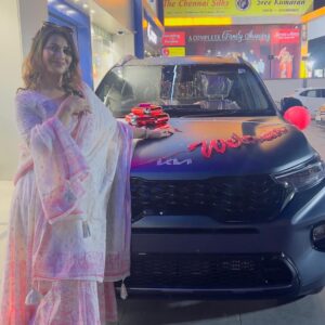 Inaya Sultana Instagram - My first car welcome to my family🚘