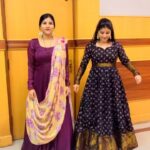 Indravathi Chauhan Instagram - BGM🔥Sister❤️💕🥰😘……. Outfit/: @ajanthasboutique @sylee_ethnic Earings/: @aanvitrends