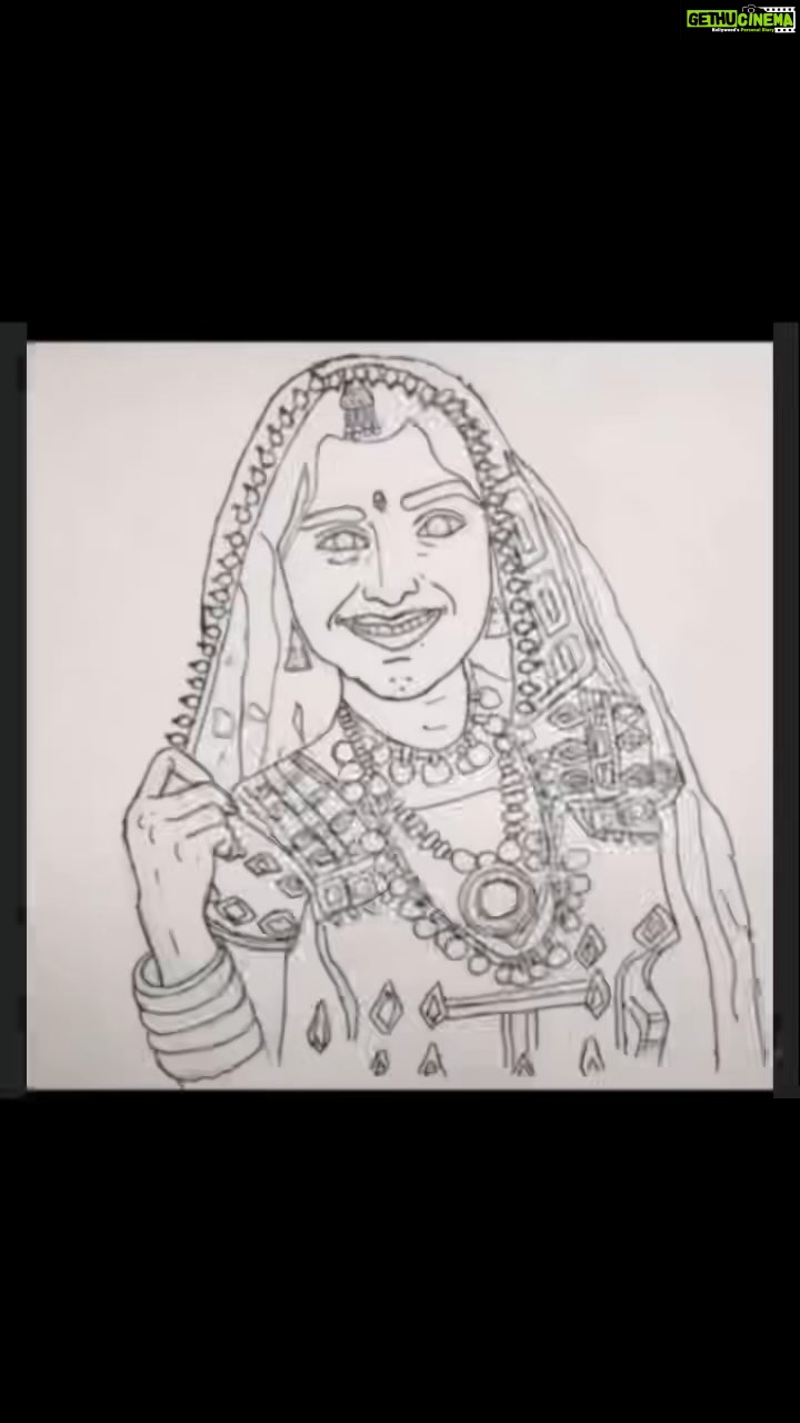 Indravathi Chauhan Instagram - Tqs for your love Tammi🙏🏻🥰❤️… Draw/ @msudheer_1