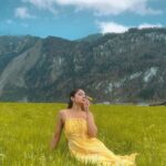 Ishaani Krishna Instagram - Just like a dream 💛✨ VC : @ahaana_krishna 👀 #reels #insta #Switzerland #ishaanikrishna Interlaken,Swissterland