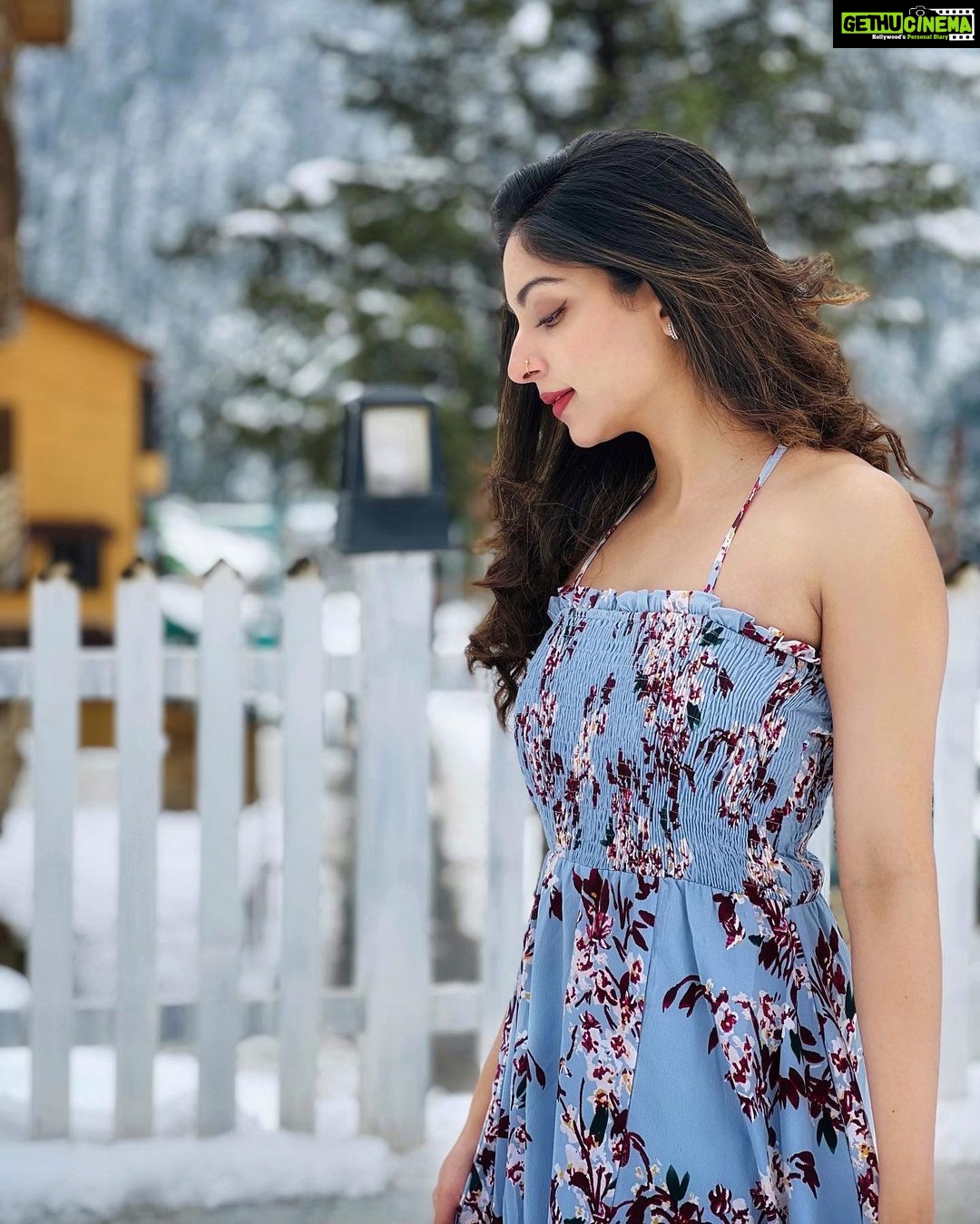 Ishaani Krishna Instagram - ❄️ PC : @sindhu_krishna__