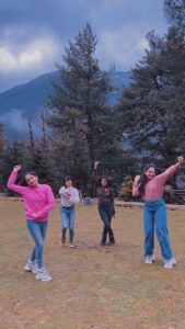 Ishaani Krishna Instagram - kuch kuch happening on the mountains with the siblings