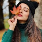 Ishaani Krishna Instagram - Autumn, officially my favourite season 🍂🫶🏻 PC : @sindhu_krishna__ ♥️ Nishat, Jammu And Kashmir, India