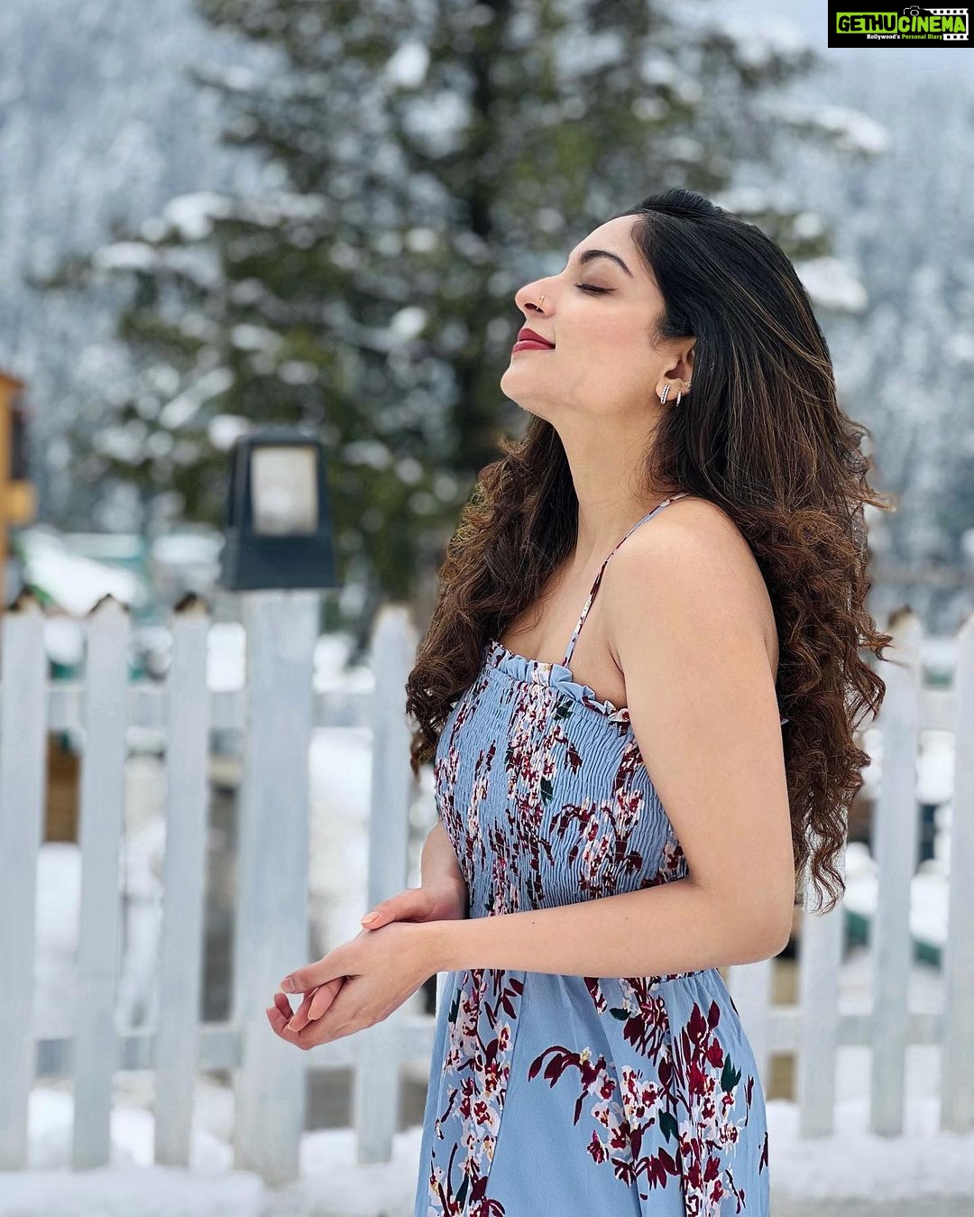Ishaani Krishna Instagram - ❄️ PC : @sindhu_krishna__