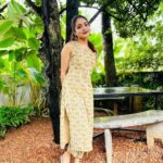 Ishaani Krishna Instagram - 💚 Kurti from - @ethnic.weaves PC - @arjunnair05