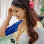 Ishaani Krishna Instagram - 🦋 PC : @sk_abhijith Jewellery : @regaljewellers_in Hair and Saree Draping : @brahma_hairandmakeup