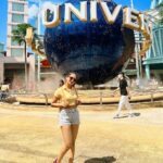 Ishaani Krishna Instagram - ❤️💛 Universal Studios Singapore