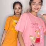 Ishaani Krishna Instagram - Bithu and Bandu 🧡💗 #gyalyouapartyanimal #reels #trebd #trending #instareels #ishaanikrishna #hansikakrishna