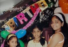 Ishaani Krishna Instagram - Our Glow up 👀✨ #glowupchallenge #sisters #levitatingxwohladkijo #trend #trending #reels #sistersglowup #instamood