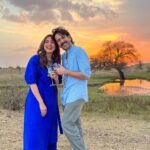 Jankee Parekh Instagram - संग रहियो ❤️ तस्वीर कलाकार @naina