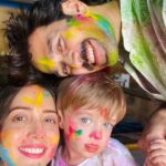 Jankee Parekh Instagram - Sufi celebrated his first Holi in his home state and it was all kinds of joyous❤️ #Myholi2023 #holihai #happyHoli