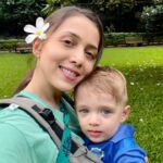 Jankee Parekh Instagram - Hello World, Mumma and I visit this very quaint garden close to our home every single day... Even when I am under the weather, I insist Mumma to tie me on her sling and take me outdoors, being there calms my senses and gives me peace. There’s a big banana tree & a champa tree. We sit under the champa tree & Mumma tells me stories about life, kittens and the solar system. We listen to birds chirping and if I am lucky I get to see the black butterfly hopping from one flower to the other. But my favourite part of the evening is meeting the security guard of the garden who has bunny teeth and is really kind. He is currently trying to teach me ‘how to snap my fingers’... I wonder how you peeps do it so easily? Well, this is my daily ritual with my Mumma. What’s yours? Have a Suflicious Sunday y’all ❤️