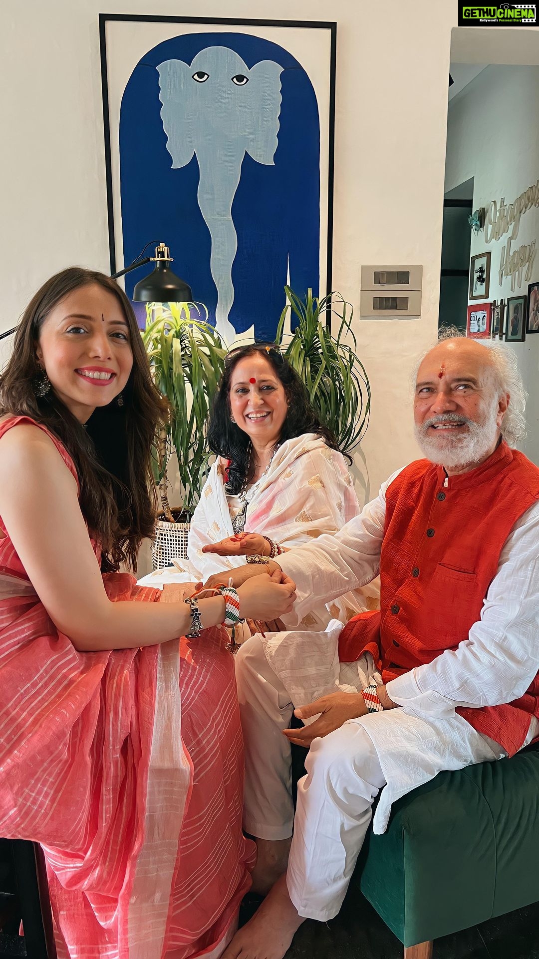 Jankee Parekh Instagram - ❤️ #HappyRakshabandhan