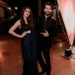 Jankee Parekh Instagram - The sunscreen to my sunburnt heart 💙 . . . Style @stylingbyvictor x @sohail__mughal___ Suit: @grosons_official * @triptigoy