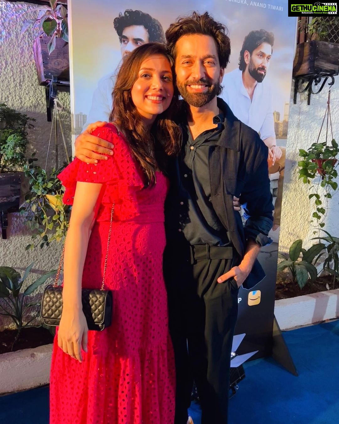 Jankee Parekh Instagram - Continue chasing your dreams and I’ll be right by your side cheering you❤️ The screening of #TasalliSe & #Gray last night was nothing short of spectacular ! Congratulations @tanejamainhoon and the entire team at @weareyuvaa for pulling off a coup. Incase you haven’t seen these beautiful short films yet, go the Amazon shopping app & click on Mini Tv to watch it #TasalliSe & #Gray Streaming now on @amazonminitv ❤️