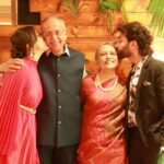 Jankee Parekh Instagram - We laughed, cried, sang, danced, hugged, poured our hearts out and made so many memories !! We are filled with so much love and gratitude for our intimate circle of family and friends who made it so special for him! A celebration that we will hold on to forever❣️ Happy 70th birthday Dear Daddy😍 @jayant.parekh . . 📸 @ayushdas 😘