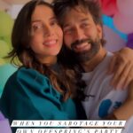 Jankee Parekh Instagram - You may never want to invite us for your kids birthday party and we shall understand. #WeDontNeedNoEducation @ayushdas Also, @aditya.sirsa , your pipes & this composition are a real beauty 💜
