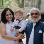 Jankee Parekh Instagram - I am so blessed and lucky to have the best grandparents in the whole wide world. Today they complete 44 years of togetherness. 😍 Hoping I find my true love soon, too ❣️ Feel free to slide into my parents DMs if you make the cut 😉 Love you Basaab & Daadi 🥰 #HappyAnniversary #SufiandMaa