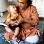 Jankee Parekh Instagram - Hi World, I have heard the sound of music ever since I was in the womb. Mumma used to play Mozart tracks every night ( still does) and also sang for hours with her Guruji. I have heard his voice so much that when I met for the first time there was an instant connect. I also had my first lesson with him which was so powerful, that it shook me up… quite literally😃 Mumma says ‘Music’ heals the soul and Dadda says ‘Rhythm’ is the basis of everything in life! I guess that’s where my name also comes from.. Have a Sufilicious day, you all!❣️ #TheSufiStory #SufiAndFolks