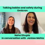 Jankee Parekh Instagram - For all those who have missed watching my Instagram live session with @nehadhupia , posting it here. Thank you @freedomtofeed for inviting me to have this very important chat on the safety of our babies in the third wave. Hope it benefits many of you! Also, If you are new parent, follow the community of @freedomtofeed and be a part of many such conversations and stories. #omicronandbabies #freedomtofeed
