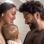 Jankee Parekh Instagram – Hi. This is Sufi. Today I went on my Dadda’s set for the very first time. It was a surreal feeling as I have actually only heard about him going to shooting. When I went there, everyone was excited to see me and they called me cute. I don’t know why ‘coz when I checked myself in the mirror before leaving home I realised Mumma again made me wear the same white shirt and denims.

Anyway coming back to the set, Dadda was proudly introducing me to everyone. During his shot, everytime the  director aunty said ‘Silence’ , I thought I have to say something .. So I tried to make all the sounds I have learnt. 

Don’t know why Mumma was continuously taking me to one end of the shooting floor where I was not audible to anyone… I still kept trying my level best to get everyone’s attention.

Oh & talking about being Audible… Dadda was actually shooting something for @audible.in today and not his TV show. Don’t believe me… Download Audible and listen to his latest audio show that has launched today #MineandYours 2. 

P.S-  Totally forget to mention that I made a new friend today who was shooting with my Dadda, @rithvik_d . We also spent a lot of time together over lunch. He was really kind, as he let me mess up and play with his perfectly gelled hair, just so that I could have some fun. Can’t wait to meet you again buddy💕.

#fundaywithmyfolks #sufiandmaa #daddasboy 

@nakuulmehta 💕