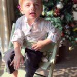 Jankee Parekh Instagram - From sitting on his high chair for the very first time & getting fed to now climbing it all by himself.. When did you grow up so soon my little man? #theygrowupsofast