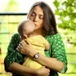 Jankee Parekh Instagram - Never knew your presence will have such an effect on my being.. When you came into my world I realised life’s true meaning ♡ @babysufim #Sufiandmaa #motherhood #mamamusings . . 📸 @ayushdas