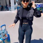 Jasleen Matharu Instagram - 35 degrees par style kam nahi hona chahiye 📸 @sureshganeshaofficial wearing @boylondonindia Styled by @sureshganeshaofficial Jodhpur Airport