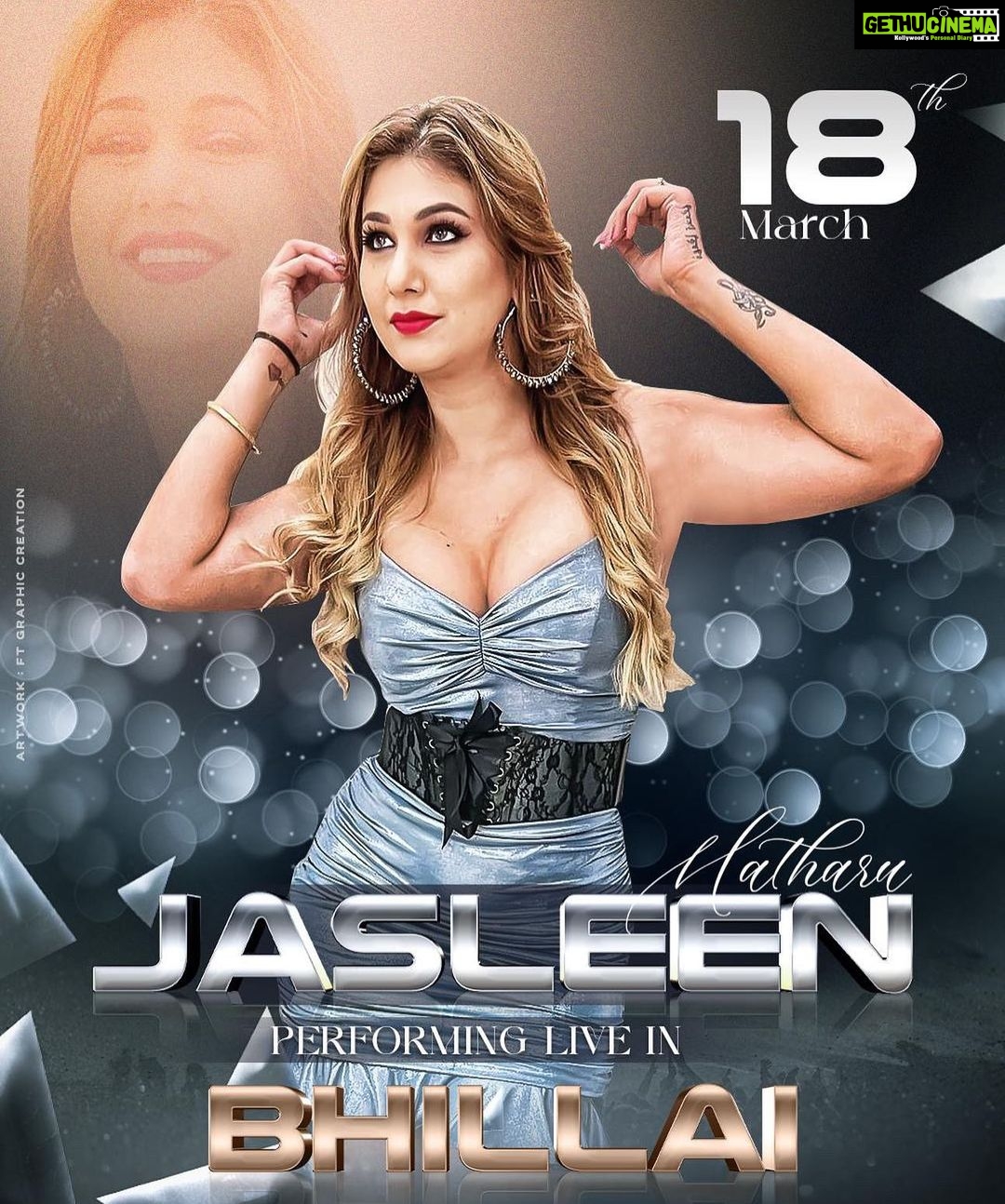 Jasleen Matharu Instagram - Performing in Bhillai tonight ❤️❤️
