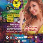 Jasleen Matharu Instagram - INDORE 😍😍 See you tomorrow 💋 Holi Haiiiiiiiiii 💃💃 Indore, India