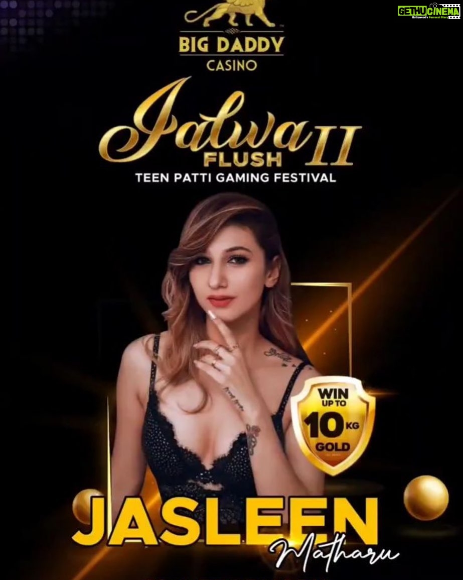 Jasleen Matharu Instagram - Big Daddy Casino Goa 🎤🎤 See you there Terminal 2 Chatrapati Shivaji Terminal Mumbai