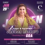 Jasleen Matharu Instagram - See you GOA 🎤🥳❤️ Terminal 2 Chatrapati Shivaji Terminal Mumbai