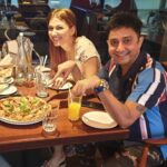 Jasleen Matharu Instagram - Forever Favourite❤️ @sukhwindersinghofficial Mumbai, Maharashtra