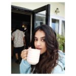 Jasleen Royal Instagram - The one where I take my coffee 'shot' #Shooting 🎥 #DroppingSoon