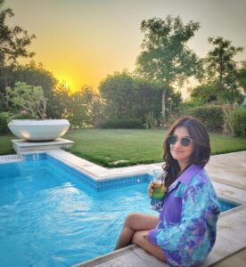 Jasleen Royal Instagram - My kinda Monday blues and hues 🌈

@salwabeachresort you are a beauty!
@visitqatar