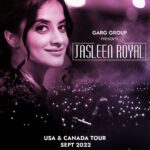 Jasleen Royal Instagram - It’s show time!! 📣🎸 September 4 - Vancouver (Orpheum) September 9 - New Jersey (NJPAC) September 10 - Atlanta (Coca Cola Roxy) September 11 - Indianapolis (Clowes Memorial Hall) September 16 - Houston September 17 - Toronto (CAA Centre) September 18 - San Jose (San Jose Civic) September 24 - Dallas (Toyota Music Factory) September 25 - Chicago (Copernicus Center) #JRLive #WorldTour @nagkinkar @shoaibzaidi13