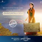 Jisshu Sengupta Instagram - Be a part of Shakuntala Devi’s world in 126 hours! ⏱️ Meet #ShakuntalaDeviOnPrime, July 31 on @primevideoin! @balanvidya @sanyamalhotra_ @theamitsadh @directormenon @sonypicsprodns @ivikramix @abundantiaent @shikhaarif.sharma @nayanikawrites @misschamko @antaralahiri @raedita @niharikabhasinkhan21 @shre20 @bhosleshalaka #KeikoNakahara #VinteeBansal #MeenalAgarwal