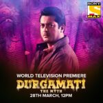 Jisshu Sengupta Instagram - ACP Abhay Singh is so far, one of the most dynamic characters I got to play on screen. What is his story? Find out in the World Television Premiere of ‘Durgamati’ on 28th March at 12 PM only on SonyMAX #DurgamatiOnSonyMax @sonymax @tseriesfilms @abundantiaent @akshaykumar @ashokdirector @bhumipednekar @arshad_warsi @senguptajisshu @mahieg @karankapadiaofficial @tseries.official @ivikramix @shikhaarif.sharma @Babita.ashiwal #CapeOfGoodFilms #BhushanKumar #KrishanKumar