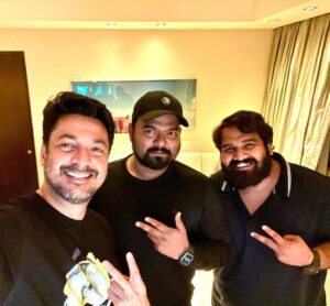 Jisshu Sengupta Instagram - Boys will be boys... @venky.kudumula @ramana_teja 
A cherished night...