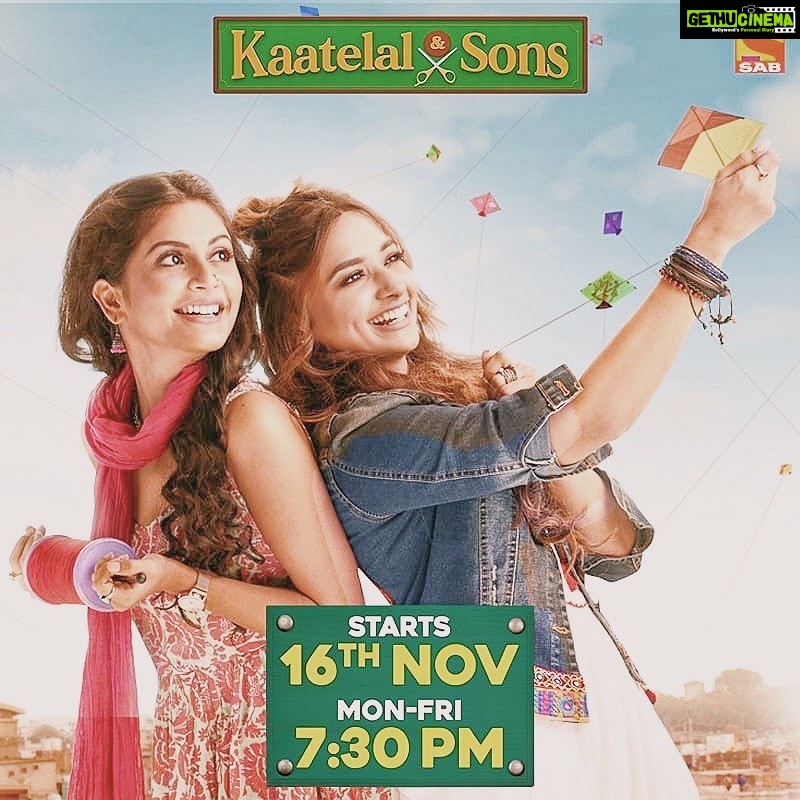 Jiya Shankar Instagram - The wait is over ! Kaatelal & Sons airs tonight. Mon-Fri 7.30pm on @sonysab @chakrabortymegha @ravidirects @contiloepictures